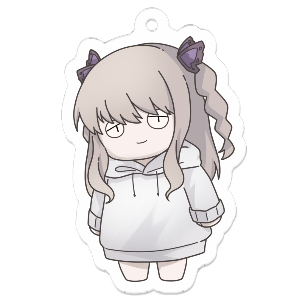 【虚無ちゃん/棒立ちの姿】アクリルキーホルダー