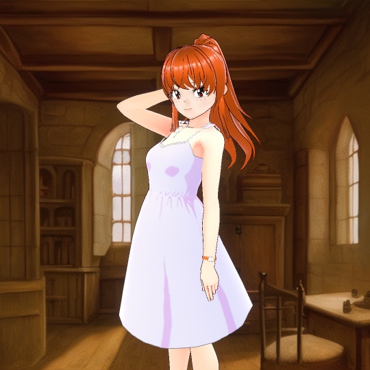 【VRoid】MEIBISレザーウオッチ (テクスチャー)