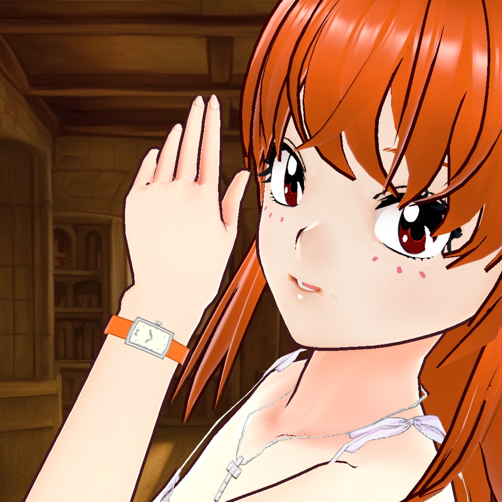 【VRoid】MEIBISレザーウオッチ (テクスチャー)