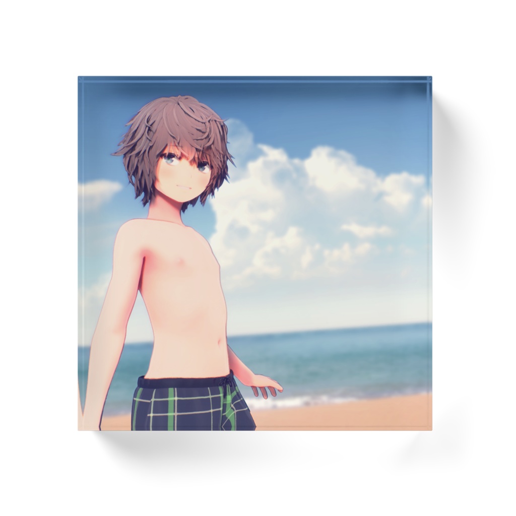 紅衣奏 アクリルブロック 海