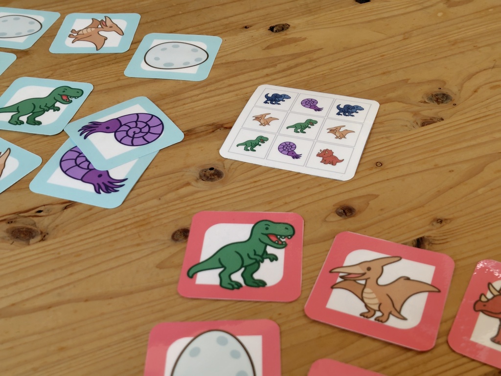 【PnP】フリップタイル｜コアアセット【かわいい恐竜】（お気持ち代）