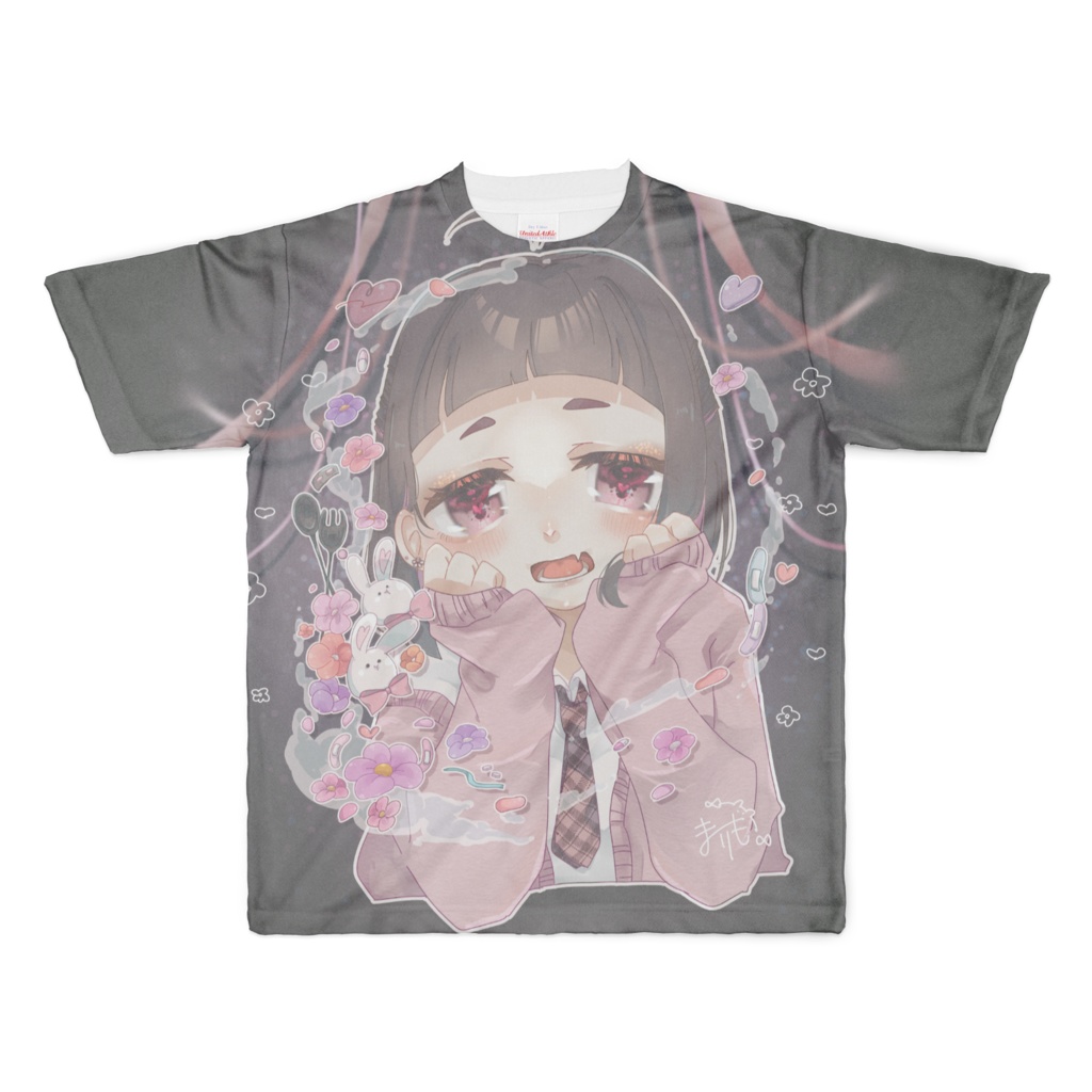 きみをみつめるまりもフルグラフィックT