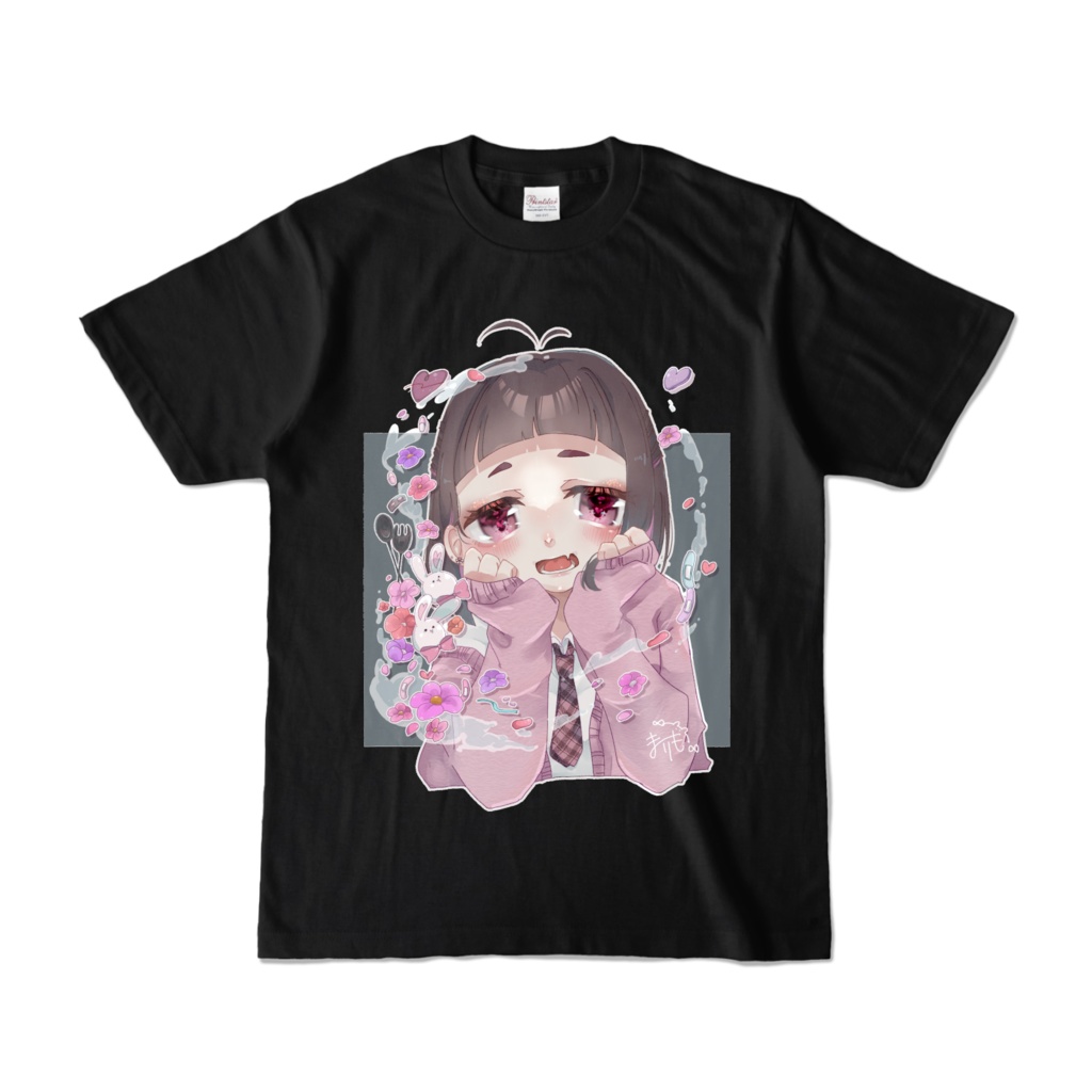 きみをみつめるまりもTシャツ