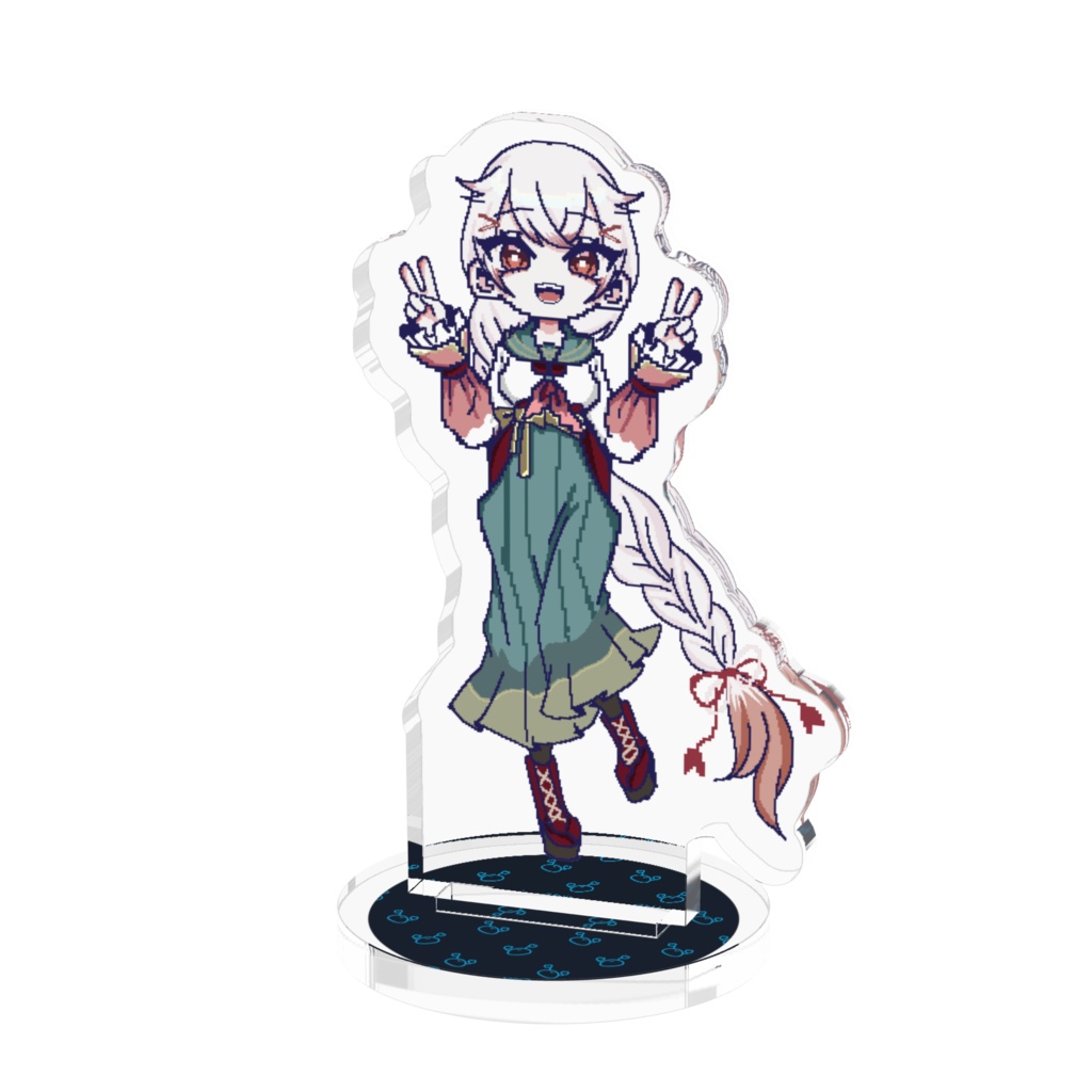 ドット蟹衣白湯アクリルフィギュア