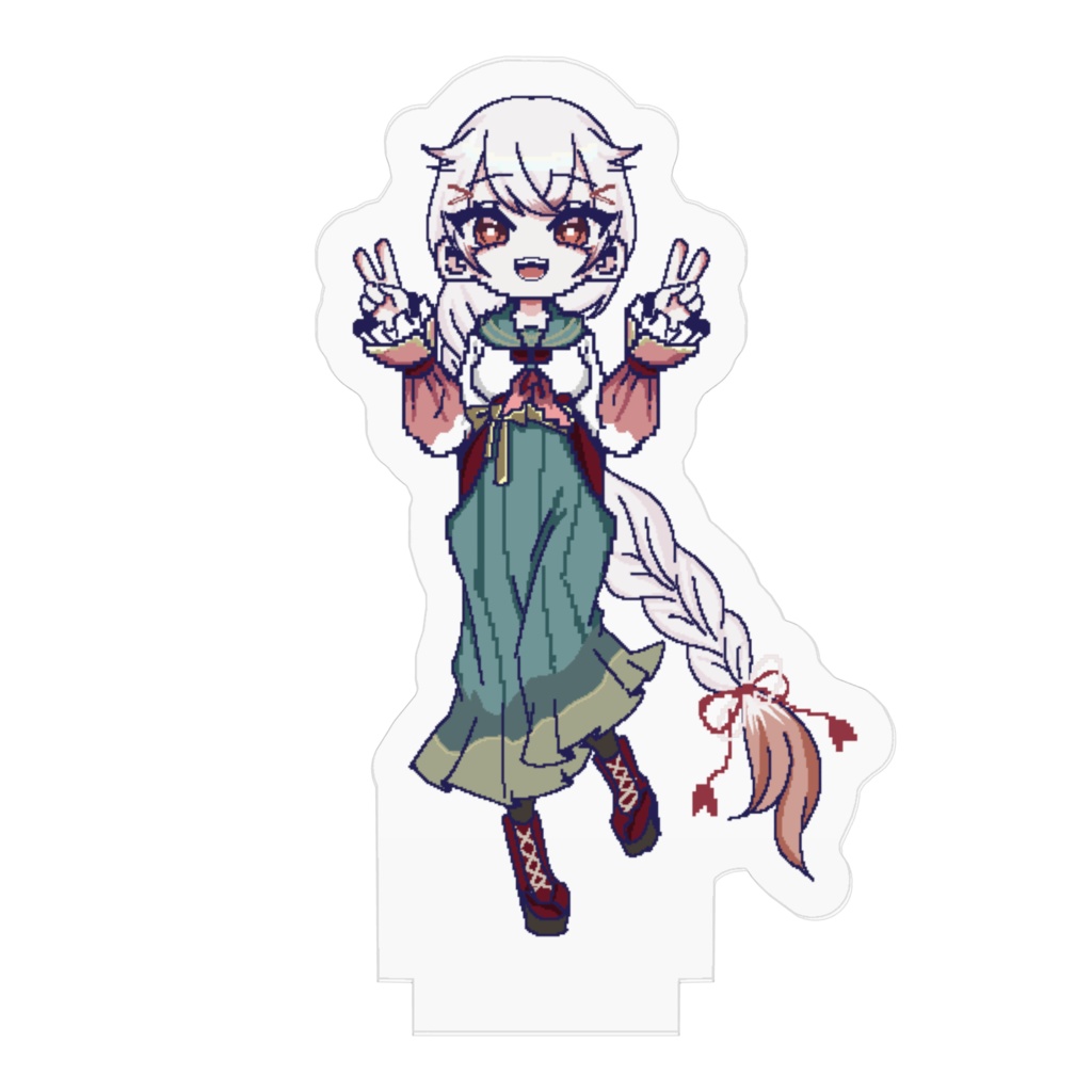 ドット蟹衣白湯アクリルフィギュア