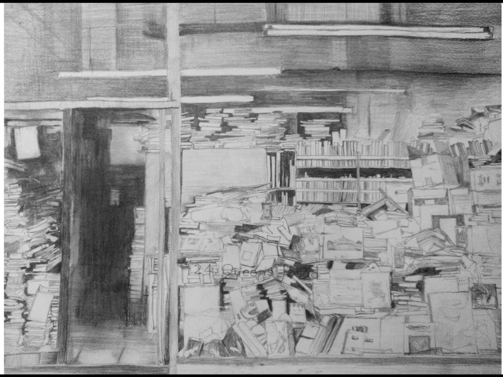 Brighton Bookshop ― 鉛筆画デッサン PDF