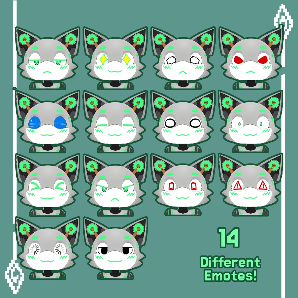 Protonya | VRChat想定3Dモデル