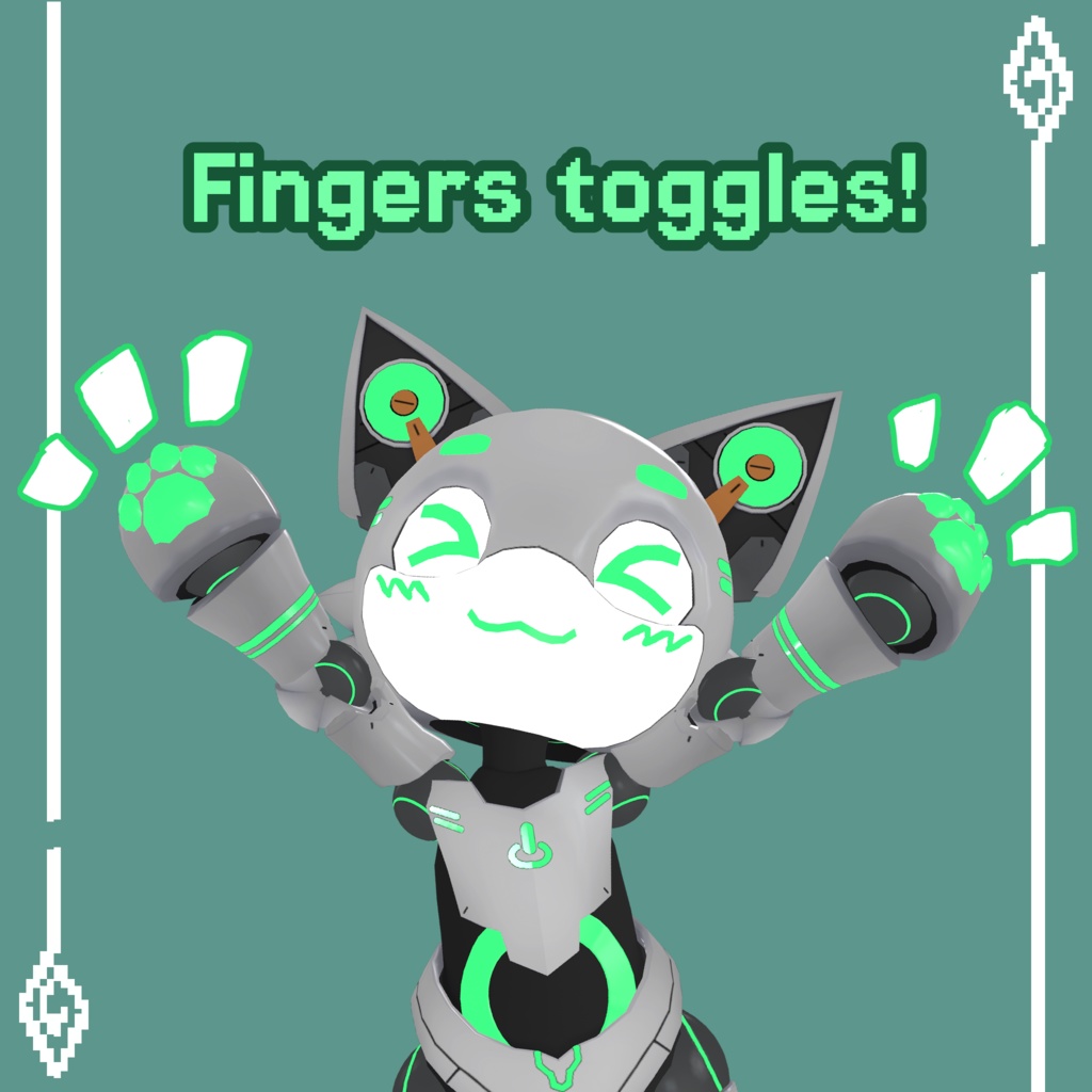 Protonya | VRChat想定3Dモデル