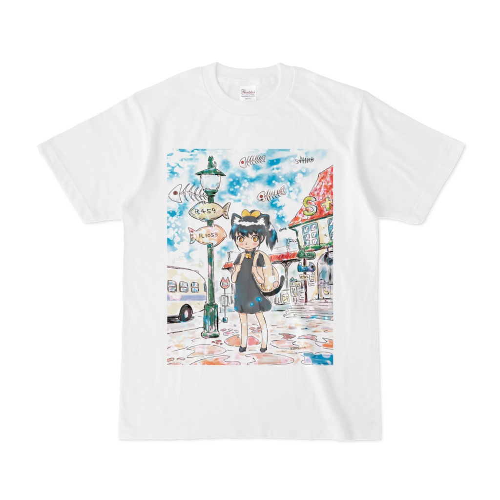 たびねこＴシャツ