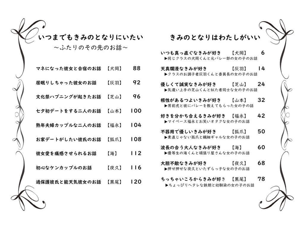 『きみのとなりはわたしがいい』