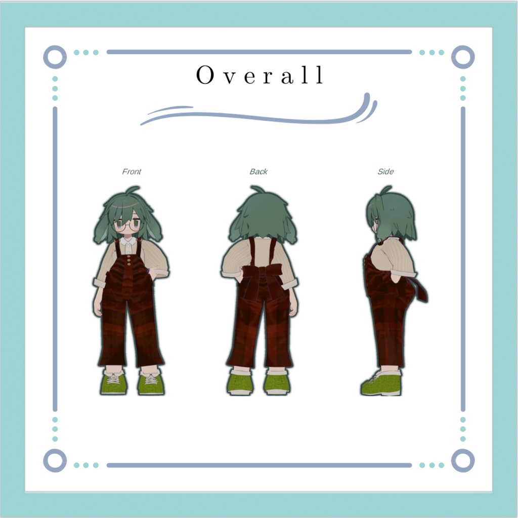 【うささき用衣装】オリーブセット【MA対応】