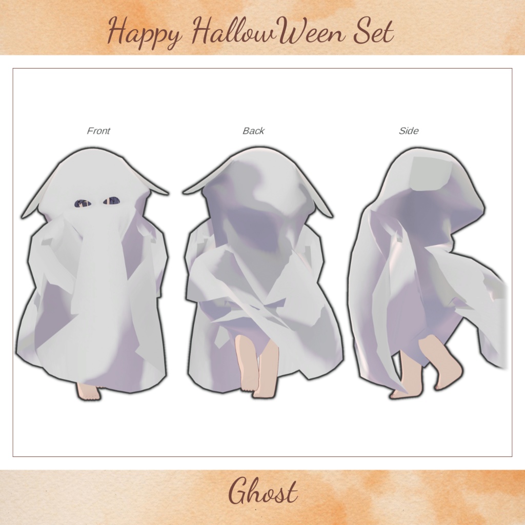 【うささき用衣装】ハロウィン仮装セット【MA対応】