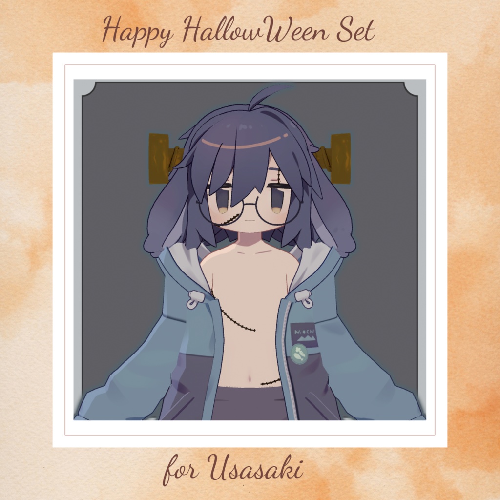 【うささき用衣装】ハロウィン仮装セット【MA対応】