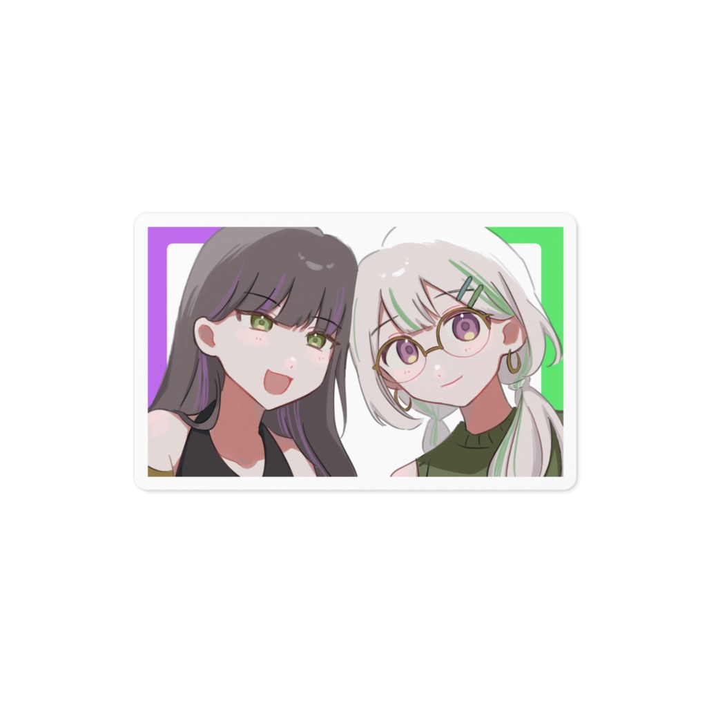 まりんとすふぃあステッカー