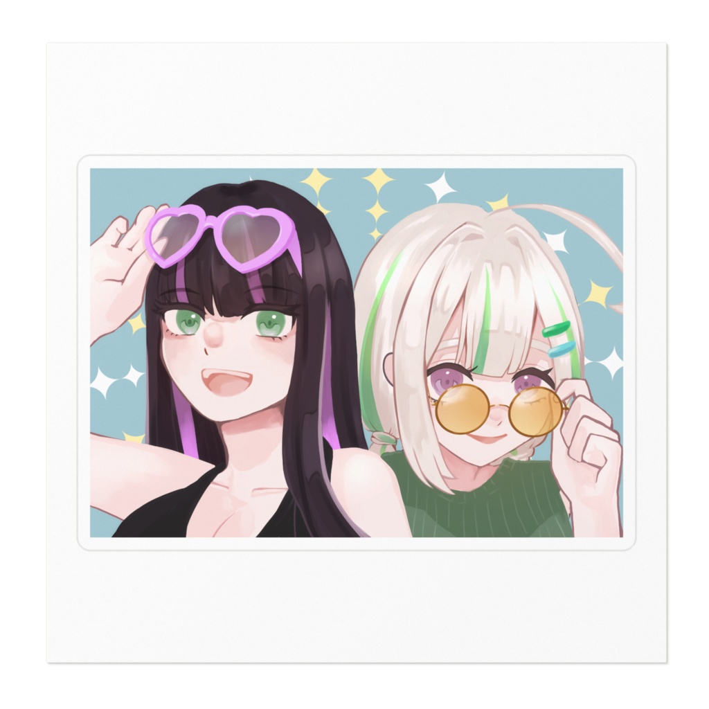 まりんとすふぃあステッカー2025