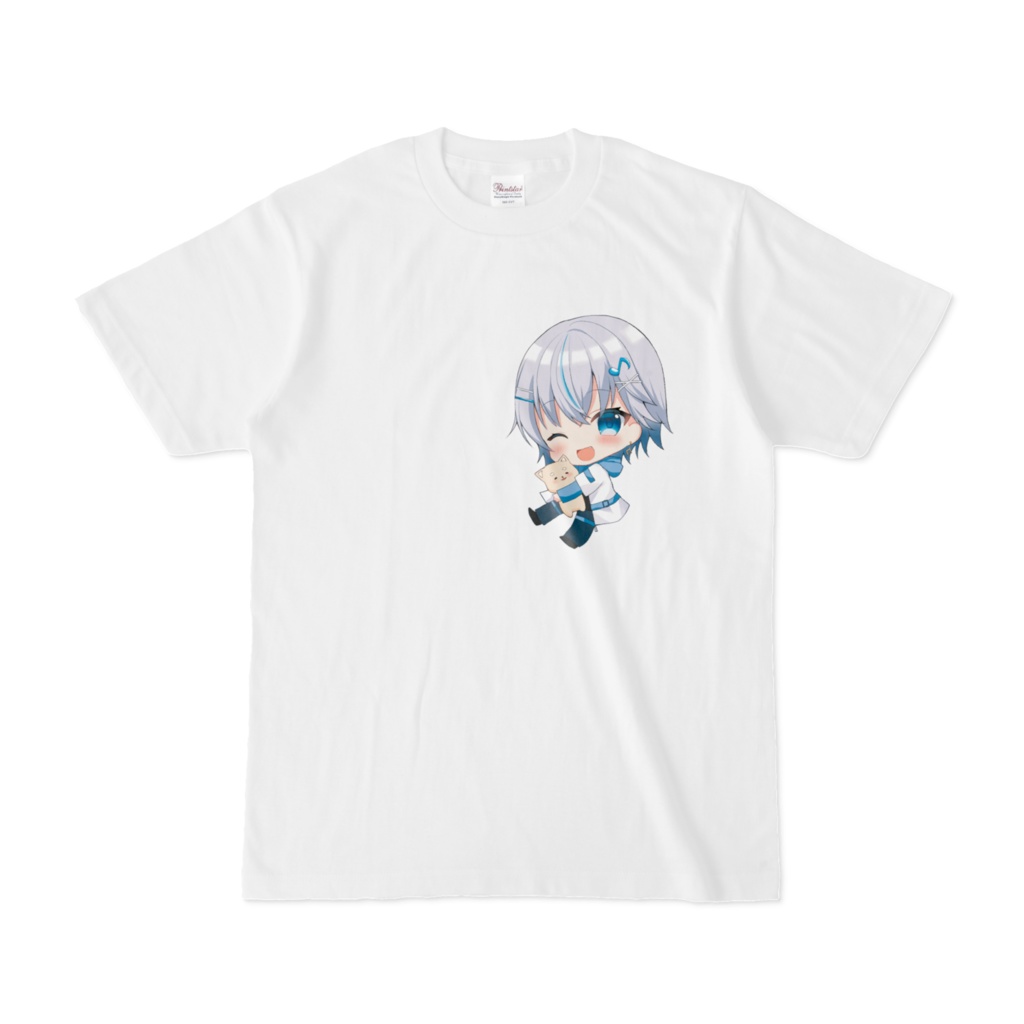 海音ぎおん Tシャツ白-ウインク- 生誕祭2023