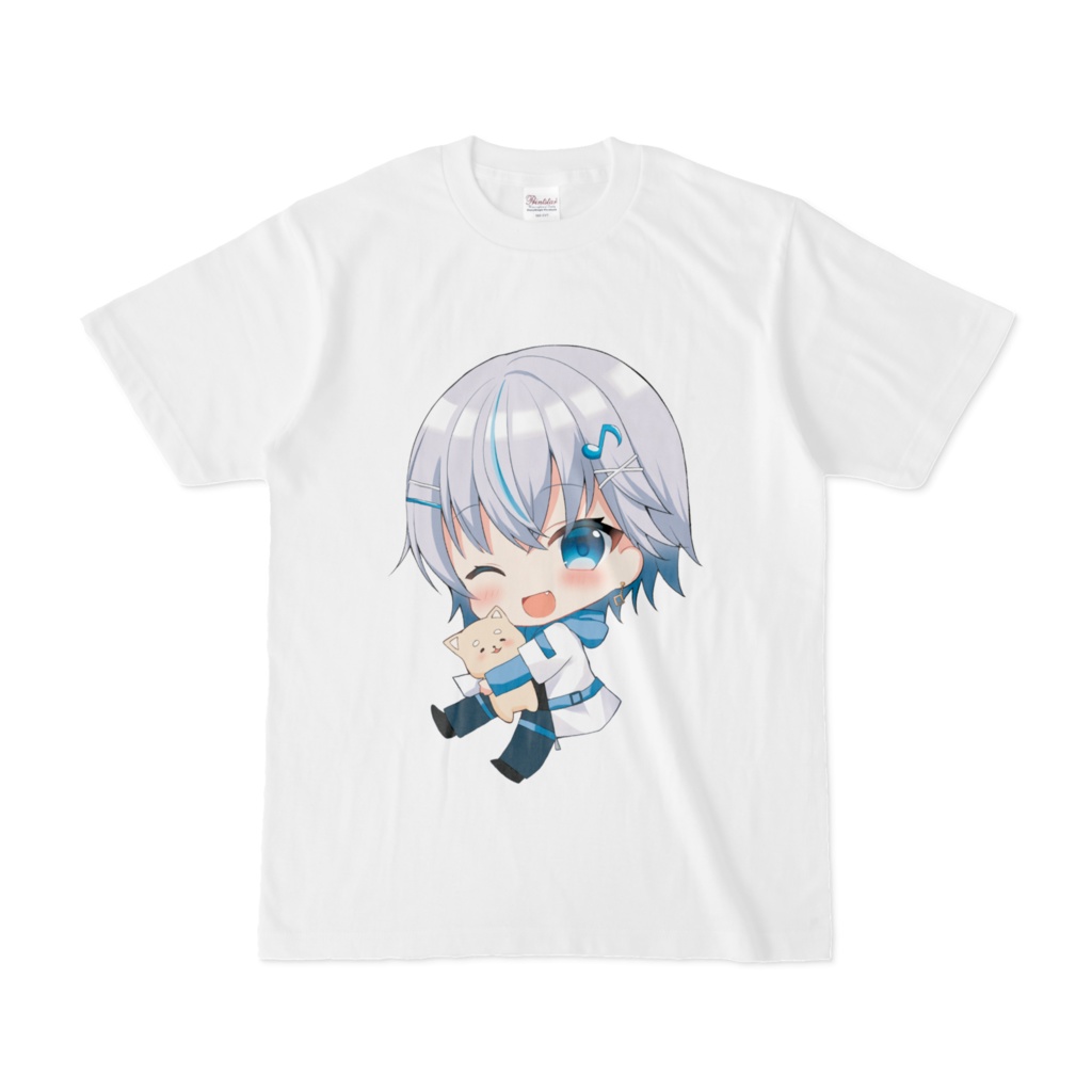 海音ぎおん Tシャツ白-ウインク- 生誕祭2023