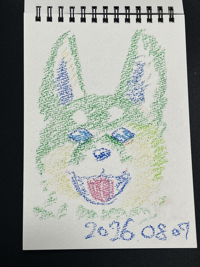 クレパス画スケッチブック①