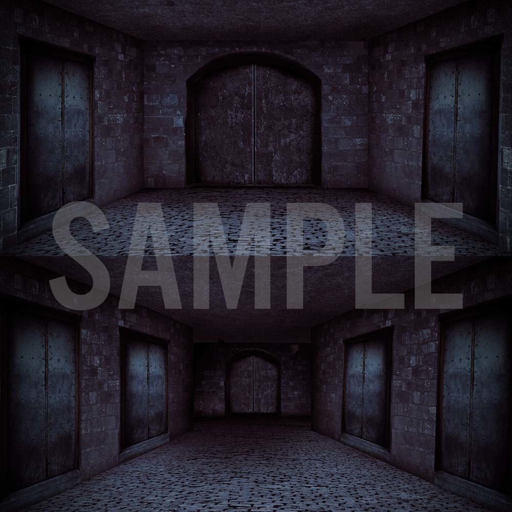 【無料】【配信OK】遺跡風背景素材【手描き&フォトバッシュ】【TRPG】