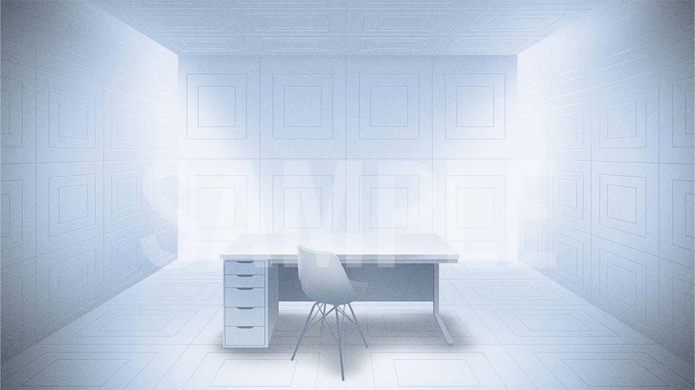 【無料】【配信OK】白い部屋-大小-背景素材ほか【手描き】【TRPG】