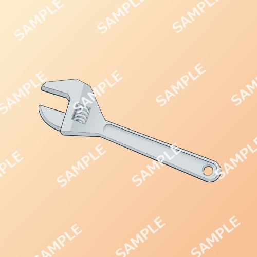 工具・部品イラスト素材