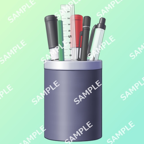 卓上日用品イラスト素材