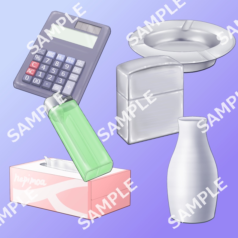 小物雑貨イラスト素材