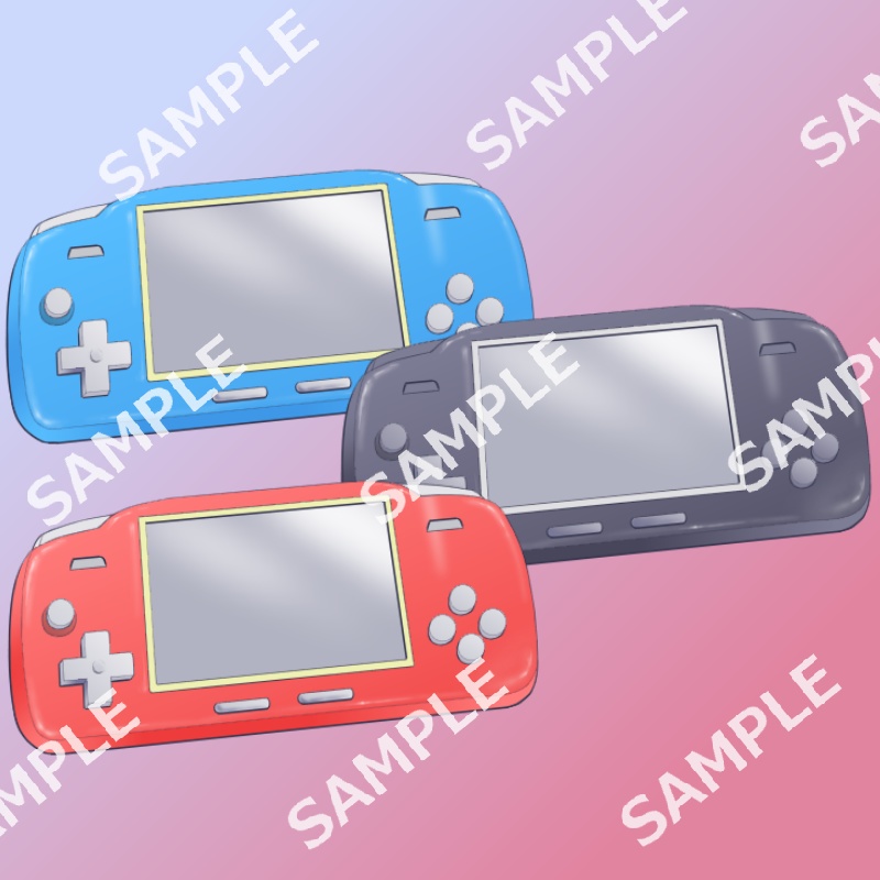 携帯ゲームイラスト素材