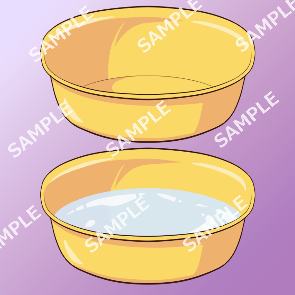 バス周り品イラスト素材