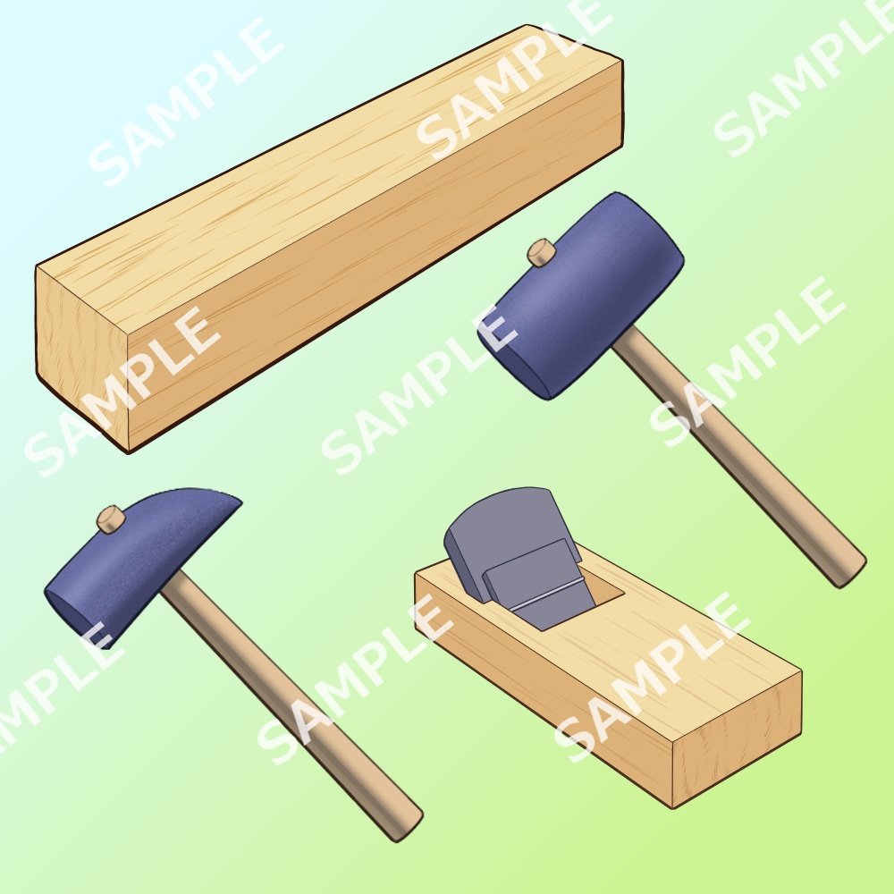 DIY・日曜大工品イラスト素材