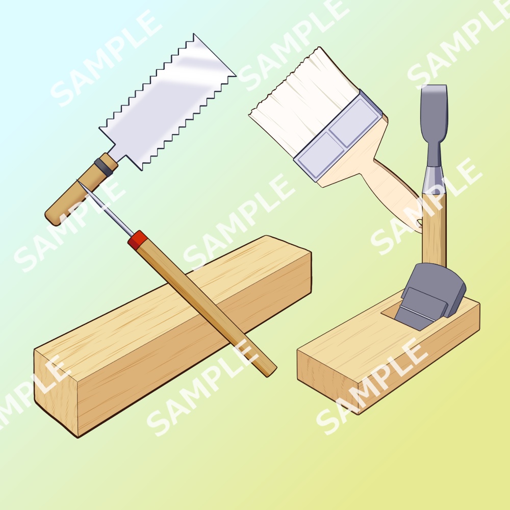 DIY・日曜大工品イラスト素材