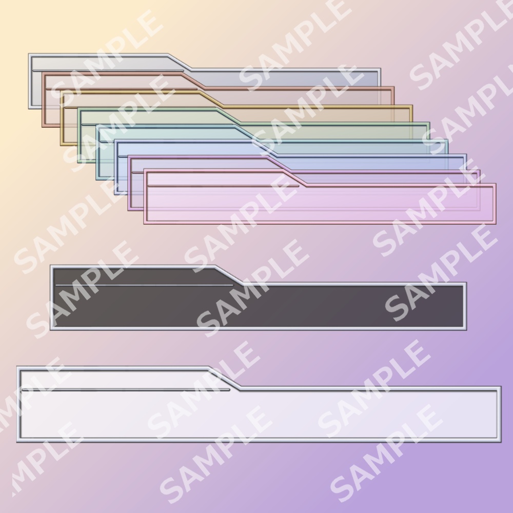 シンプルセリフウィンドウ