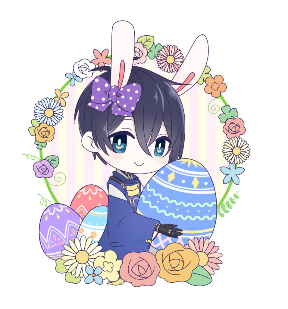 【ｱｸﾘﾙｽﾀﾝﾄﾞ】イースター三日月【ﾘﾎﾞﾝ骨喰ｶﾗｰ】