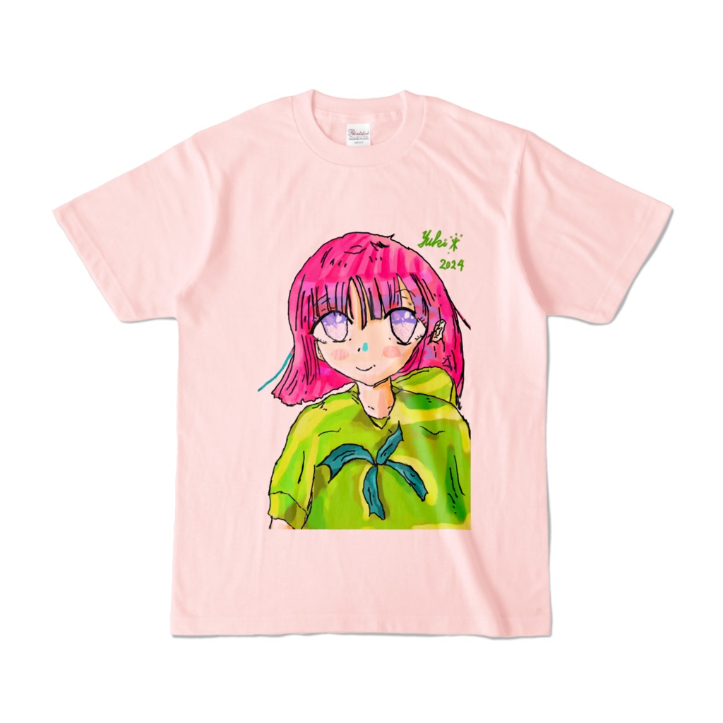 凛とピンク髪、少女2015