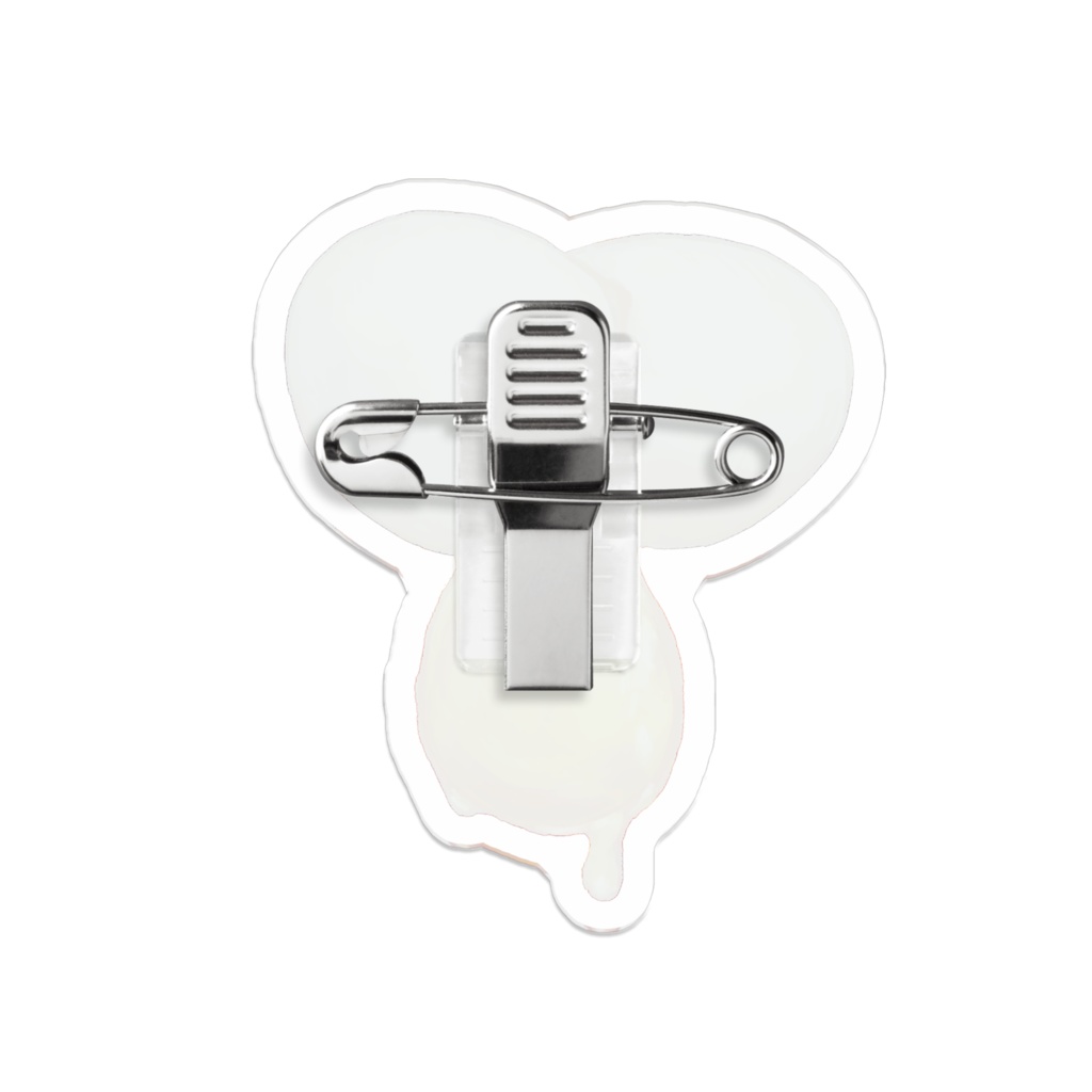 アクリルバッチ 生たまご