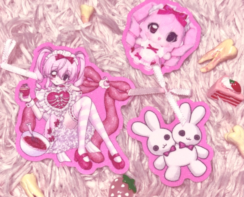 るるちゃんキラキラステッカーセット