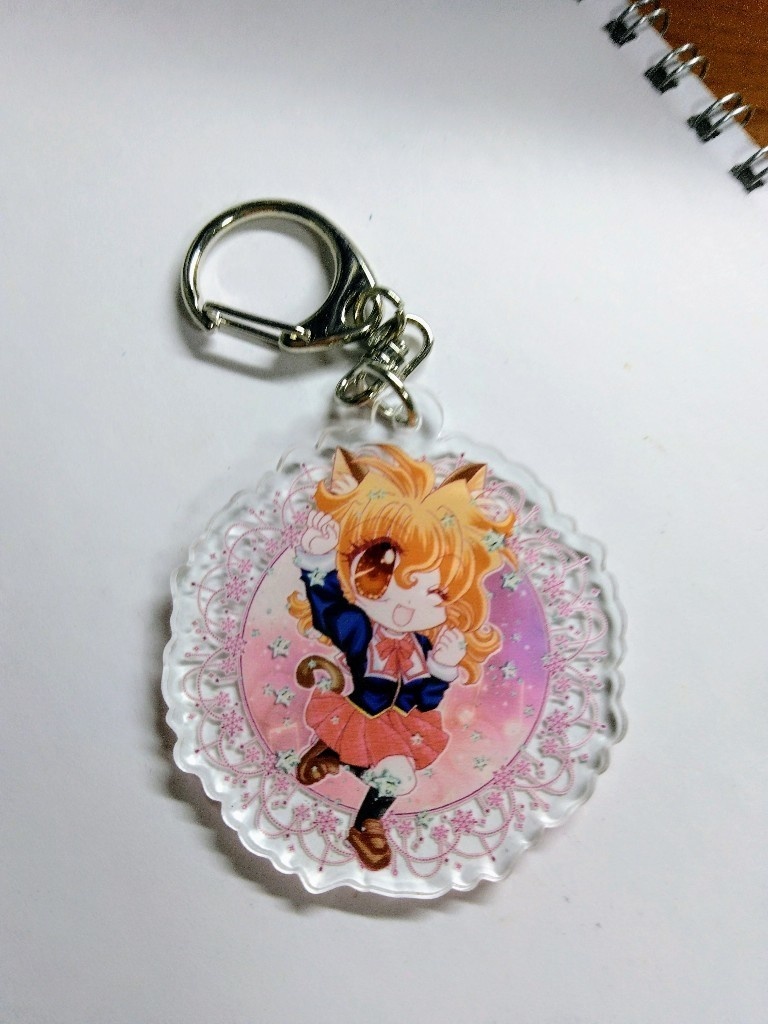 創作アクリルキーホルダー・アプリコット