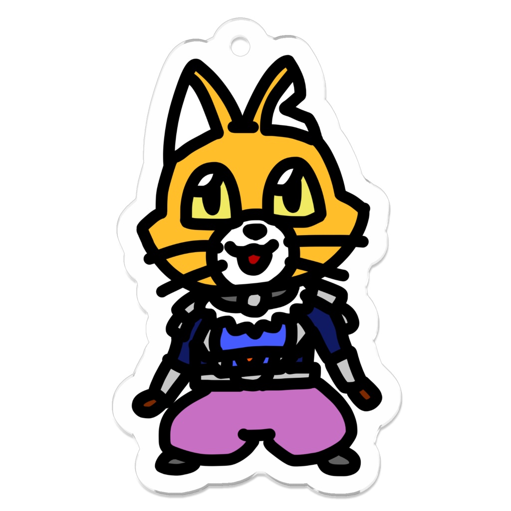 棒立ちキャットC アクキー