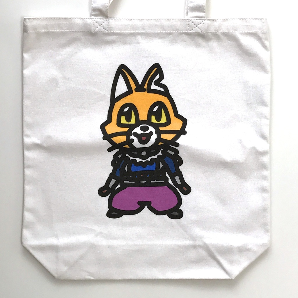 【現品限り】棒立ちキャットCトートバッグ