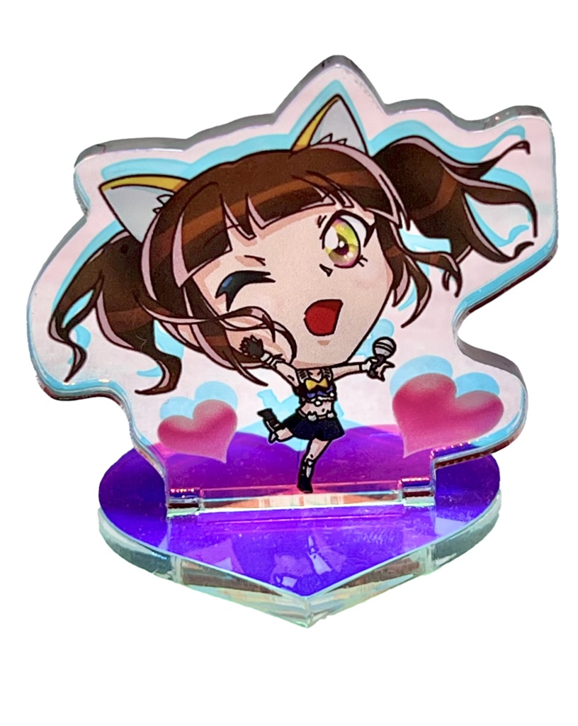 オーロラアクリルスタンド（クローンクルセイダー3号）
