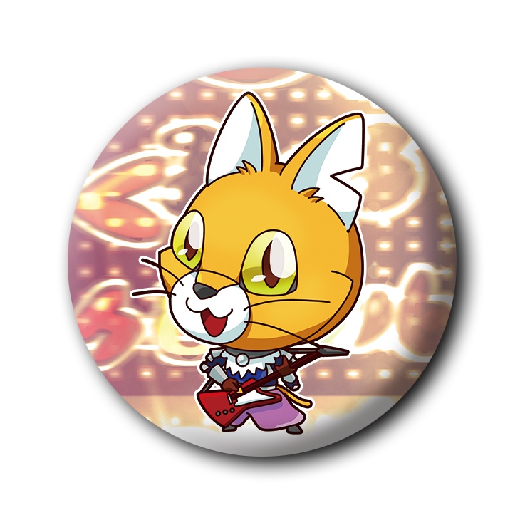 キラキラフェス缶バッジ（キャットC）