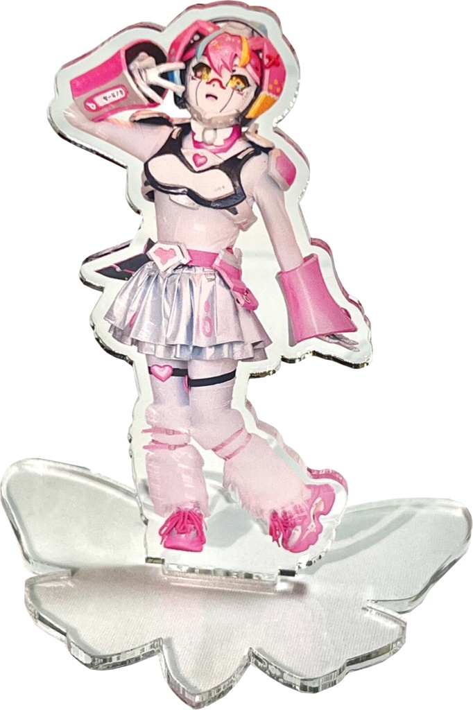 ミノガールアクリルスタンド（+メッセージカード付）