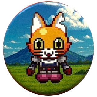 ドットキャットCノーマルバッジ