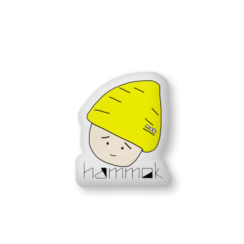 ゆびもっくんふかふかクッション中