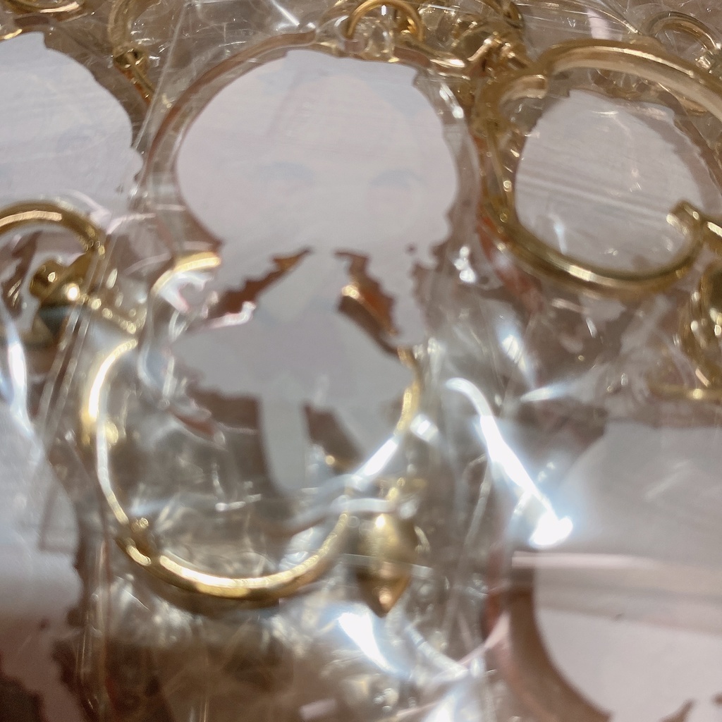 ちびりむアクリルキーホルダー(りんごちゃん)