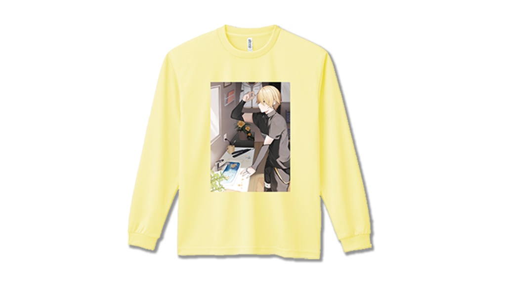 ロングスリーブドライTシャツ2024 YELLOW