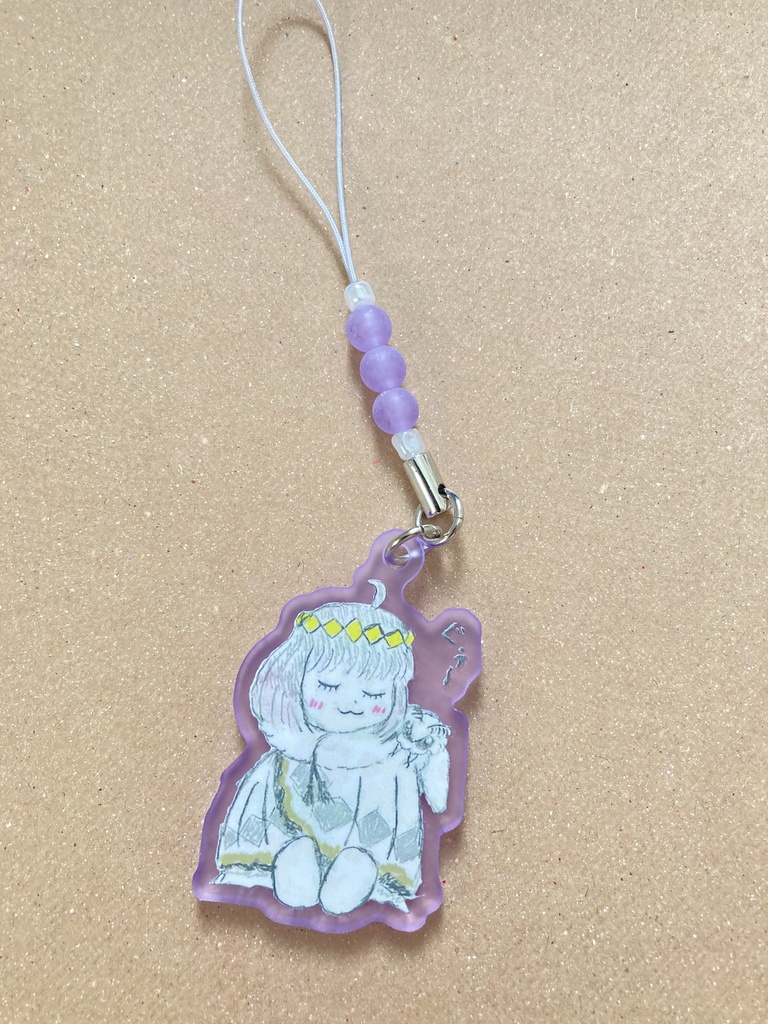 【送料無料】ミニオベロンおねんねキーホルダー