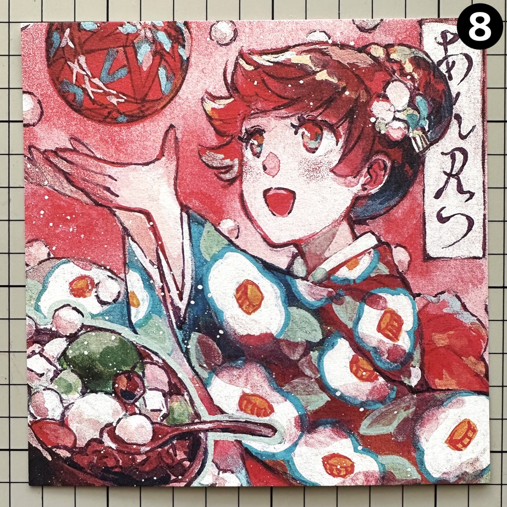 正方形ポストカード