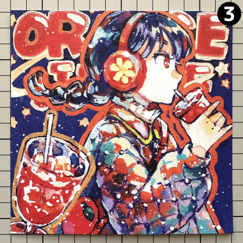 正方形ポストカード