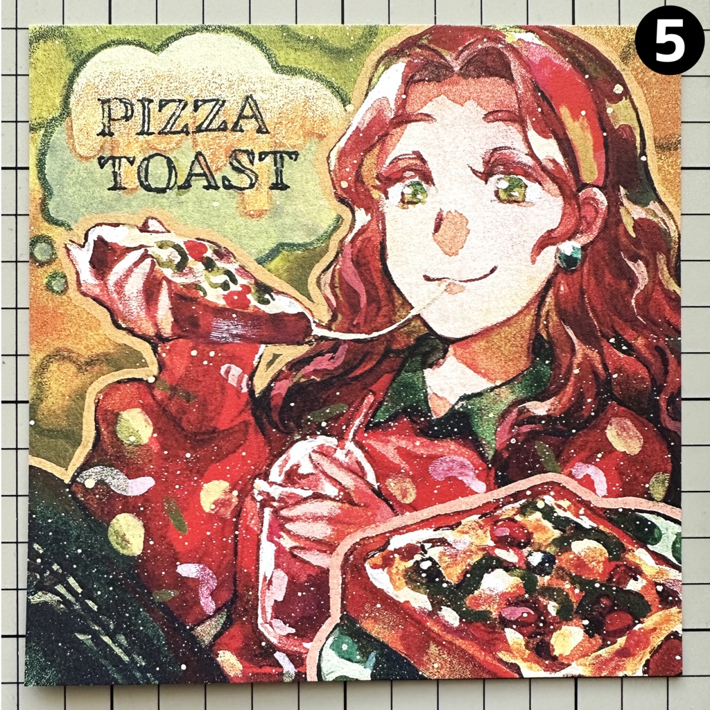 正方形ポストカード